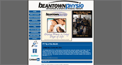 Desktop Screenshot of beantownphysio.com